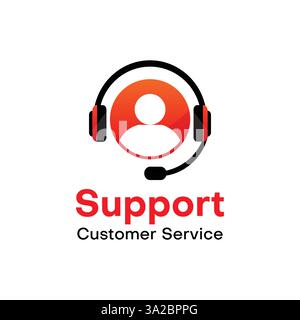 Enhancing Customer Satisfaction through Effective Support Services Stock Vector