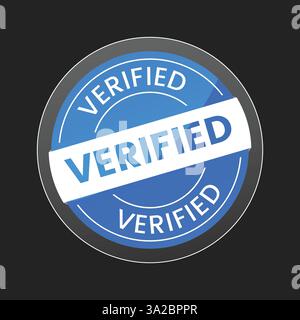 From Validation to Trust: The Impact of Verified Credentials on Professional Networking Stock Vector