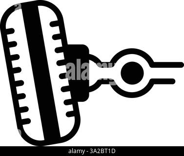 Icon for aliment wheel, aliment Stock Vector