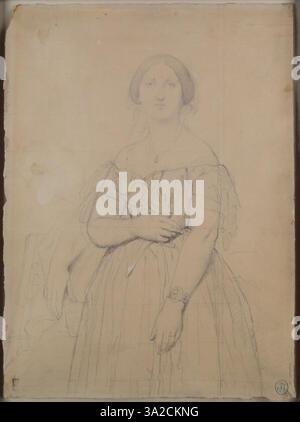 This Preparatory Study By Jean Auguste Dominique Ingres Depicts this-preparatory-study-by-jean-auguste-dominique-ingres-depicts