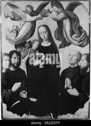 This religious painting by Hans Memlinc and Gerard David captures ...