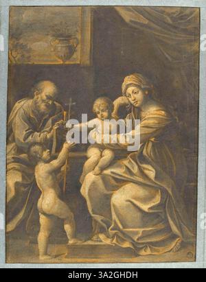 The Infant Jesus and Saint John by Guido Reni depicts the Christ child ...