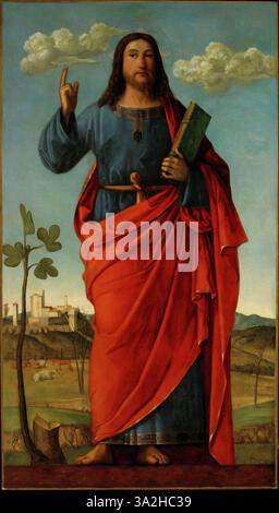 Christ Blessing, 1500, Painting by Giovanni Bellini Stock Photo - Alamy
