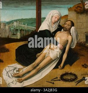 Pietà, Virgin Mary, mother holding the dead body of Jesus Christ ...