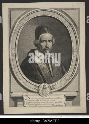 This portrait depicts Pope Clement IX (1667–1669), highlighting his ...