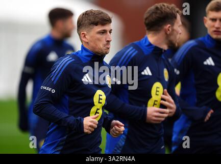 Scotland's Ryan Gauld during a training session at Lesser Hampden ...