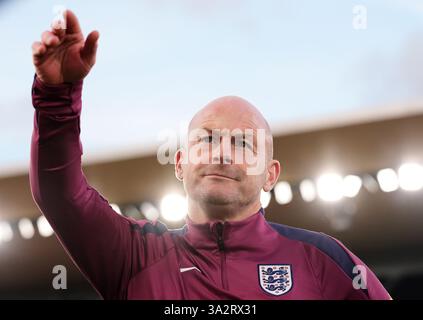 Interim Reviews Example England manager Lee Carsley appears frustrated following defeat in the ...