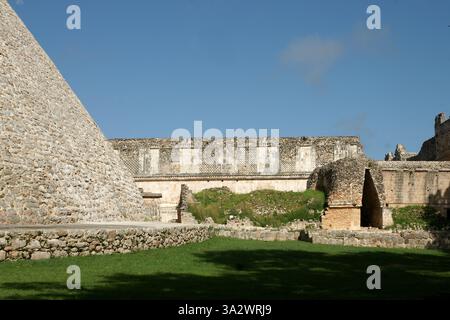 Mexico. Yucatan. Uxmal city. Puuc style. Stock Photo