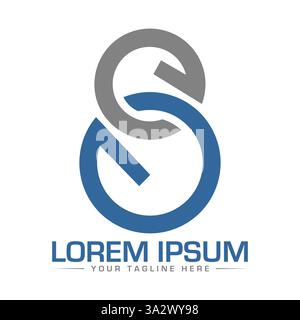 EG Letter Logo Design Stock Vector