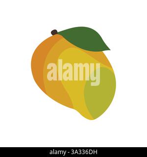 mango emoji symbol sign icon vector illustration Stock Vector