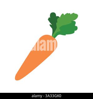 carrot emoji symbol sign icon vector illustration Stock Vector