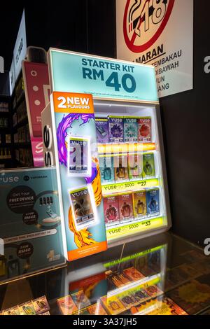 Disposable vape Vuse display, colorful vape puff , price in RM, melaka  Malaysia Stock Photo - Alamy