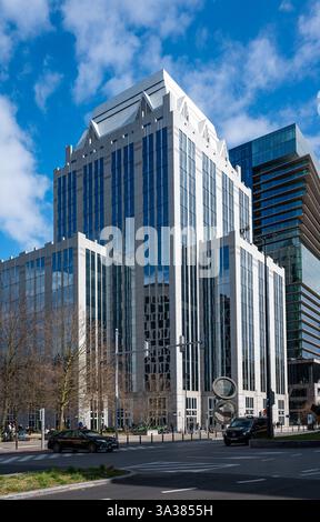 The Euroclear financial institution headquarters in Brussels, Belgium, Thursday 13 March 2025 Stock Photo