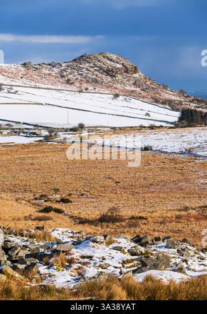 Sharptor on Bodmin Moor. Stock Photo