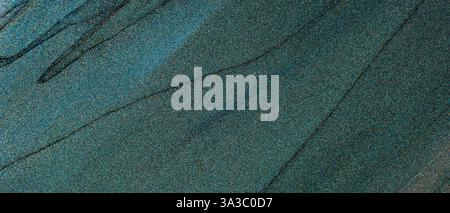 Abstract Background with Iridescent Green-Blue Textures and Shimmering Surface Stock Photo