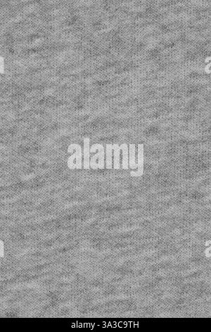 Grey knitted fabric texture Stock Photo