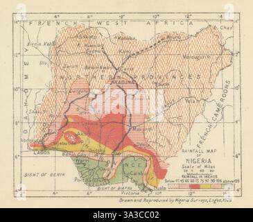 antique-map-of-nigeria-by-nigeria-surveys-lagos-1938-old-chart-stock