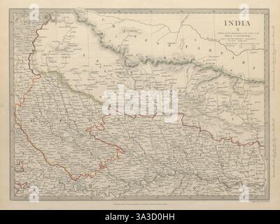 NEPAL & NORTHERN INDIA. Oude (Awadh) to Allahabad. Gorkha. Bihar. SDUK ...
