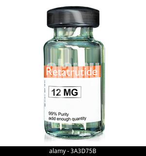 hgh and retatrutide Retatrutide hi-res stock photography and images