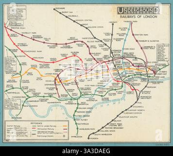 Extend Tube Map LONDON UNDERGROUND tube map diagram plan. Piccadilly extension ...