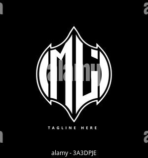 ML Unique modern flat abstract geometric initials vector letter logo design. ML monogram logo. Stock Vector