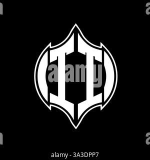 TT Unique modern flat abstract geometric initials vector letter logo design. TT monogram logo. Stock Vector