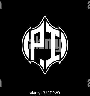 PT Unique modern flat abstract geometric initials vector letter logo design.PT monogram logo. Stock Vector