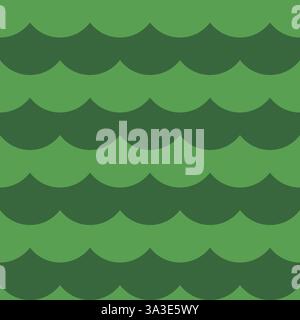 Green colorful cloudy pattern seamless pattern Stock Vector