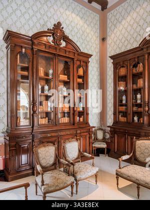 Montejo House Museum, interior, Plaza Grande, Merida, Yucatan State, Mexico Stock Photo
