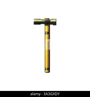 Construction hammer vector. Equipment icon hammer vector. Home tool hammer. Hand tool vector. Stock Vector