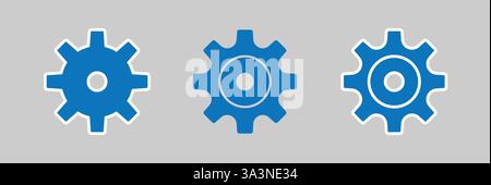 Setting Icon Vector. Cog Settings Icon Symbol Stock Vector