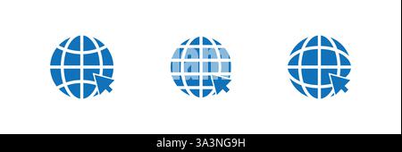 www vector icon, website symbol Stock Vector