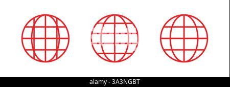 Website Icon, Vector Illustration, Technology Outline Stock Vector