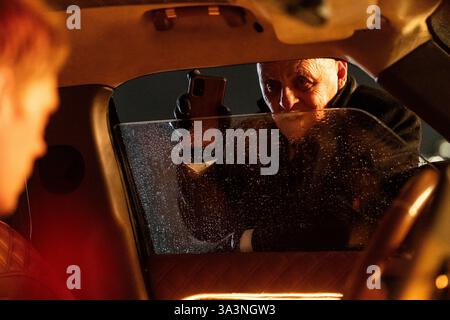 ANTHONY HOPKINS in LOCKED (2025), directed by DAVID YAROVESKY. Credit