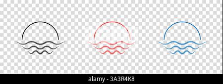 Sun vector illustration isolated Stock Vector