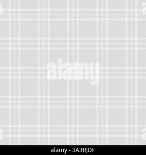Plaid seamless pattern. Check line. Repeating tartan checks design. Repeated scottish stripe flannel. Scotland fabric prints. Gingham twill lattice Stock Vector