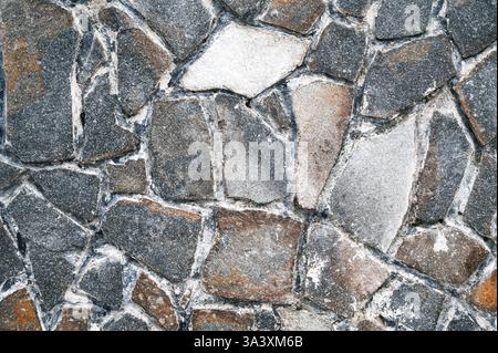 Wall or floor cladding with uneven stone slab texture Stock Photo - Alamy