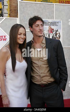 Eric Balfour and Moon Bloodgood at the World Premiere of
