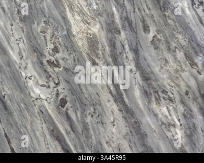 Natural bianco grey marble with random abstract texture. Luxurious rare type of grey natural marble stone, Seamless background texture. Stock Photo