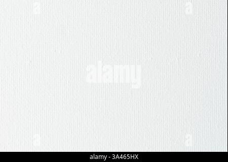 Rough white linen pattern background close up view Stock Photo