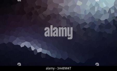 Abstract black and white crystal mosaic background creating stunning visual effect Stock Photo