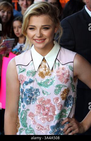 Actress Chloâ€˜ Grace Moretz attends the 'If I Stay' New York Premiere