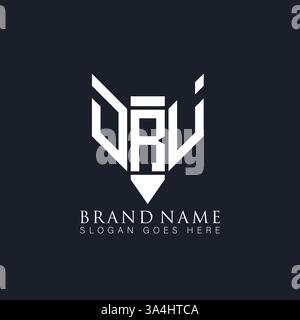 DRL logo. DRL letter. DRL letter logo design. Initials DRL logo linked ...