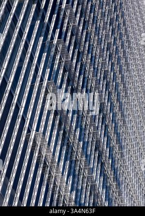Paddington Square, a new mixed-use development in London Street, Paddington Station, London, UK, designed by the architect Renzo Piano, opened in 2024 Stock Photo