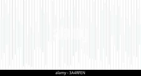Light Colored and Grey Modern Style Minimalist Vertical Stripes Pattern on White Backround - Editable Abstract Design, Creative Vector Template Stock Vector