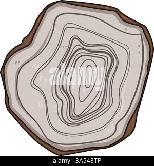 dating tree rings cartoon vector illustration Stock Vector Image & Art ...