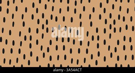 Small Dash Pattern Vector. Hand drawn vertical line. Regular rain motif. Seamless abstract background. Scandinavian style Stock Vector