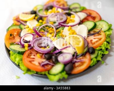 Chefs preparing indian food with fresh ingredients in a restaurant Stock Photo