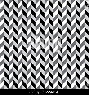 Green contour abstract geometrical seamless pattern Stock Vector