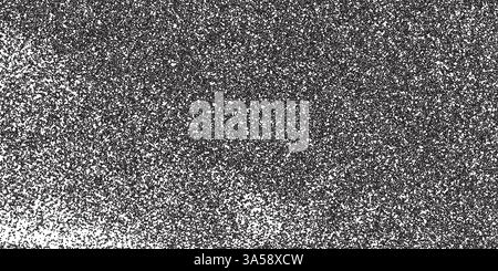 Vintage vhs background. Gray grunge texture.Noise overlay effect with dust tone concerne glitter surface. Monochrome vector pattern. Stock Vector